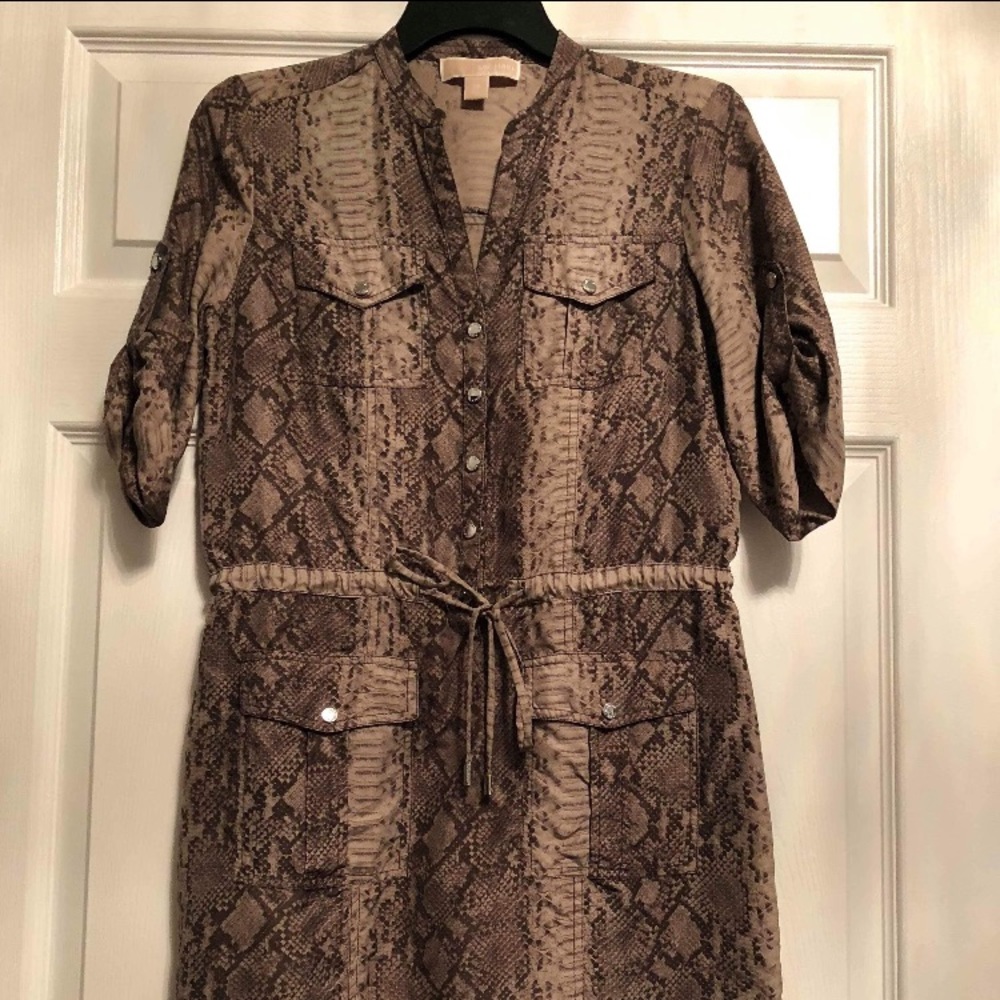 Michael Kors 100% silk dress